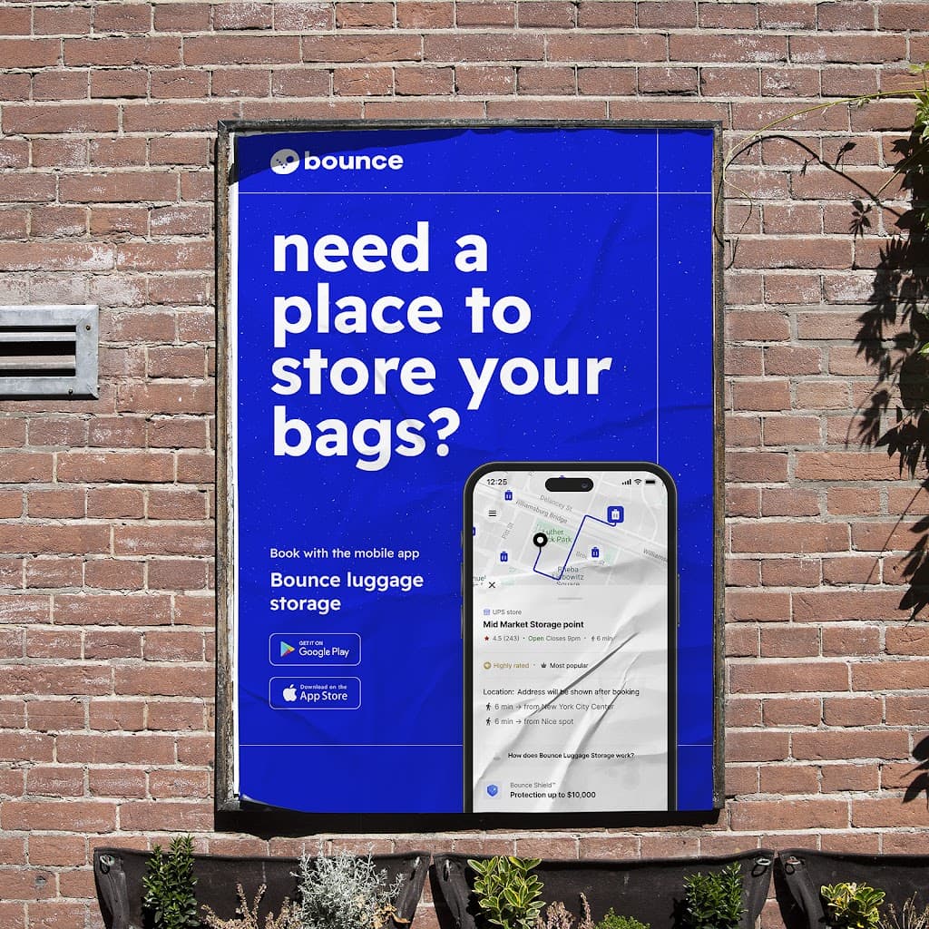 Bounce Luggage Storage - York Station