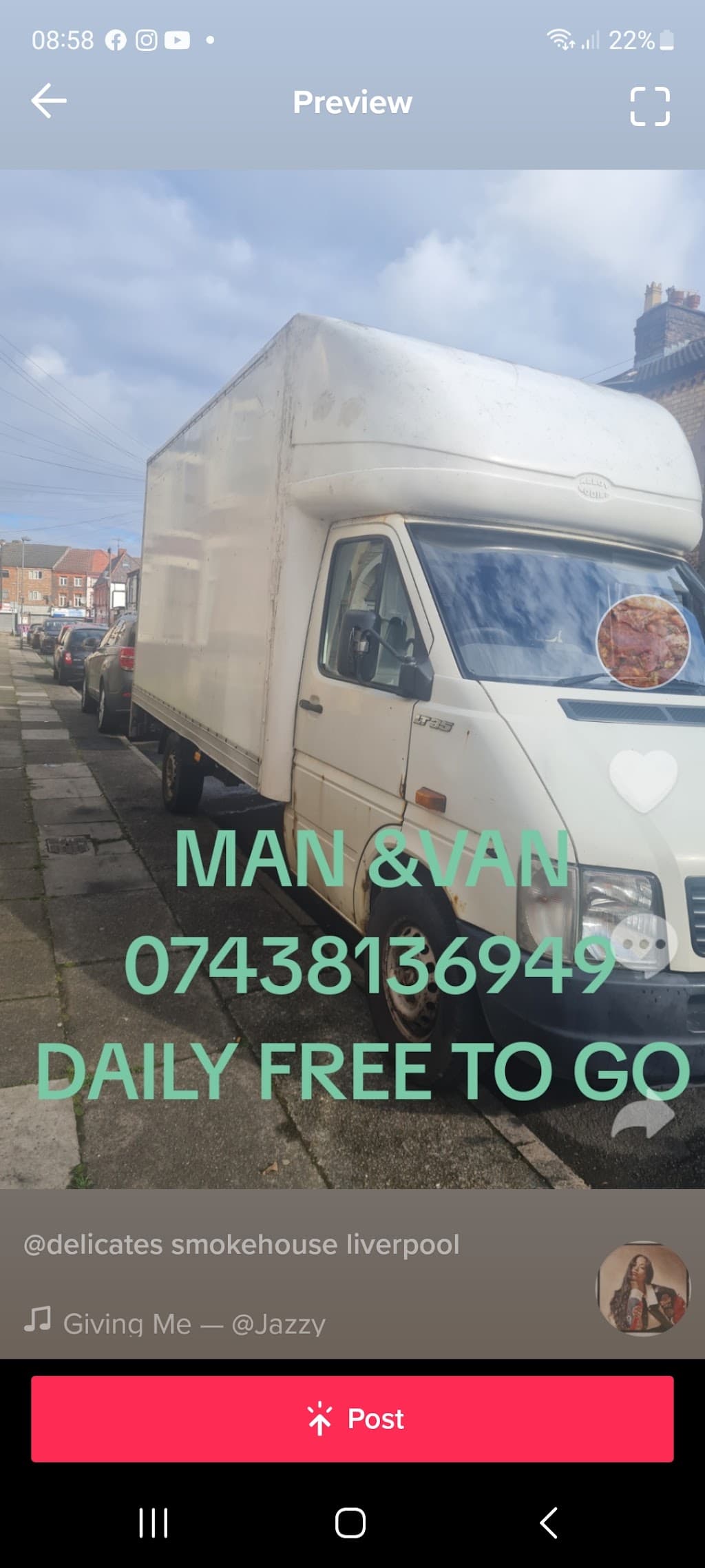 Van courier man and van ltd
