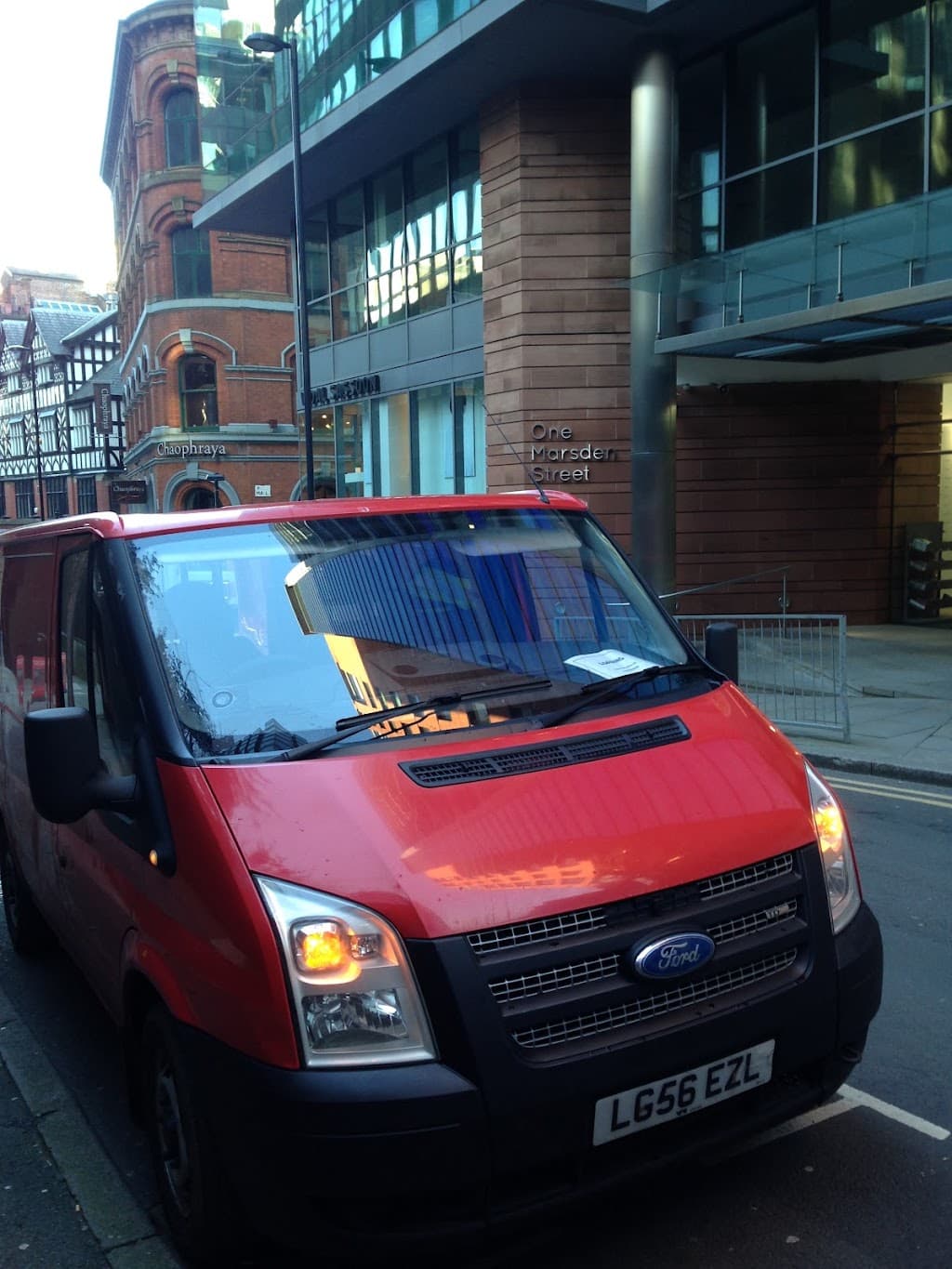 Van and man Manchester