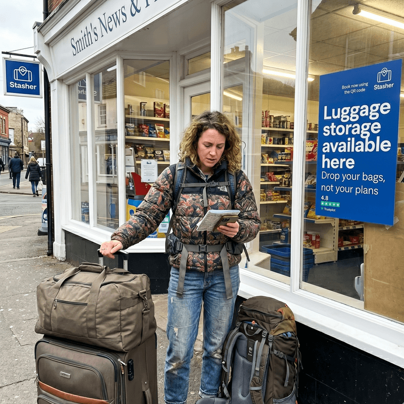 Stasher Luggage Storage - Swansea City Centre - Open Late
