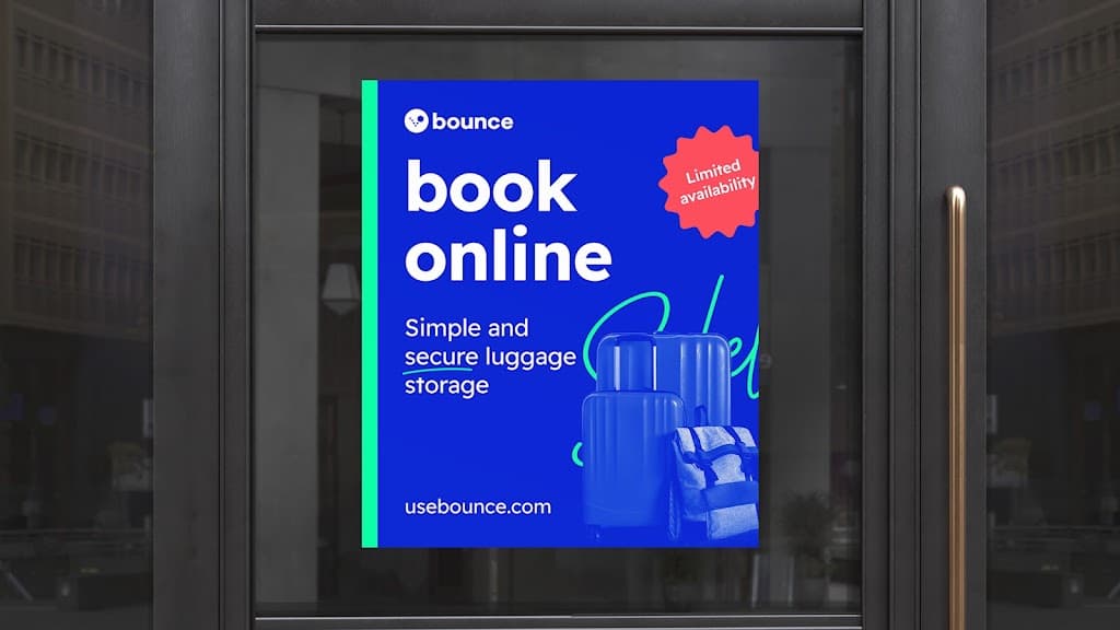 Bounce Luggage Storage - Gloucester Green