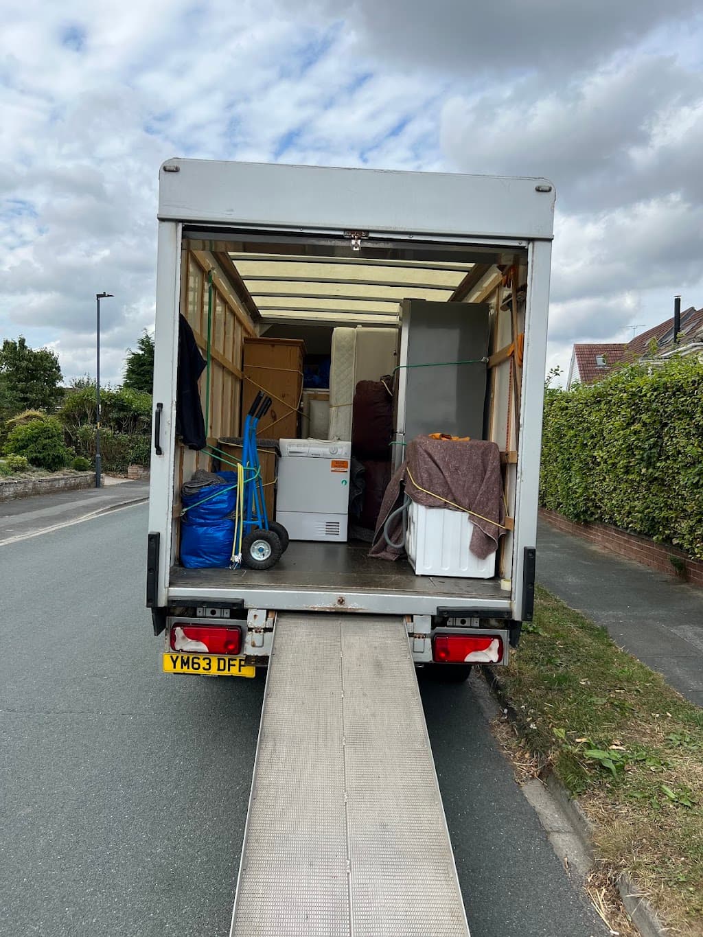 Ebor man and van