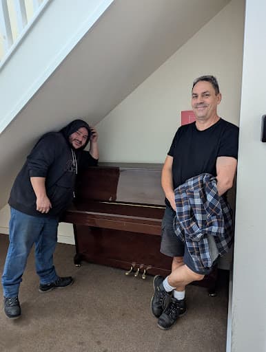Piano Removal Services — Customer photo